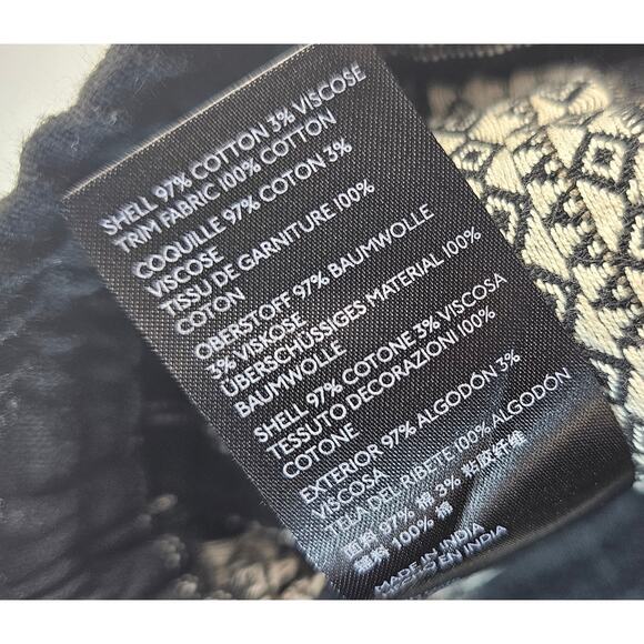 Anthropologie patch pocket ankle crop pants drawstring waist boho comfort small - Picture 5 of 11